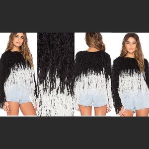 Indah Shag Fringe sweater